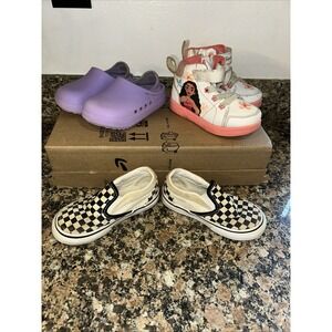 Toddler Shoes Size 7,7.5,8 Vans Disney Moana Cat&Jack USED Infant Shoes